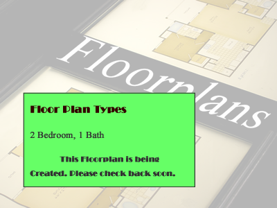 Two Bedroom / One Bath